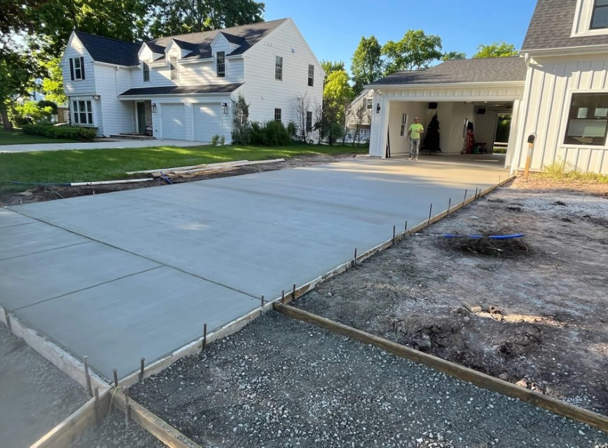 High-quality concrete materials and workmanship in Hempstead